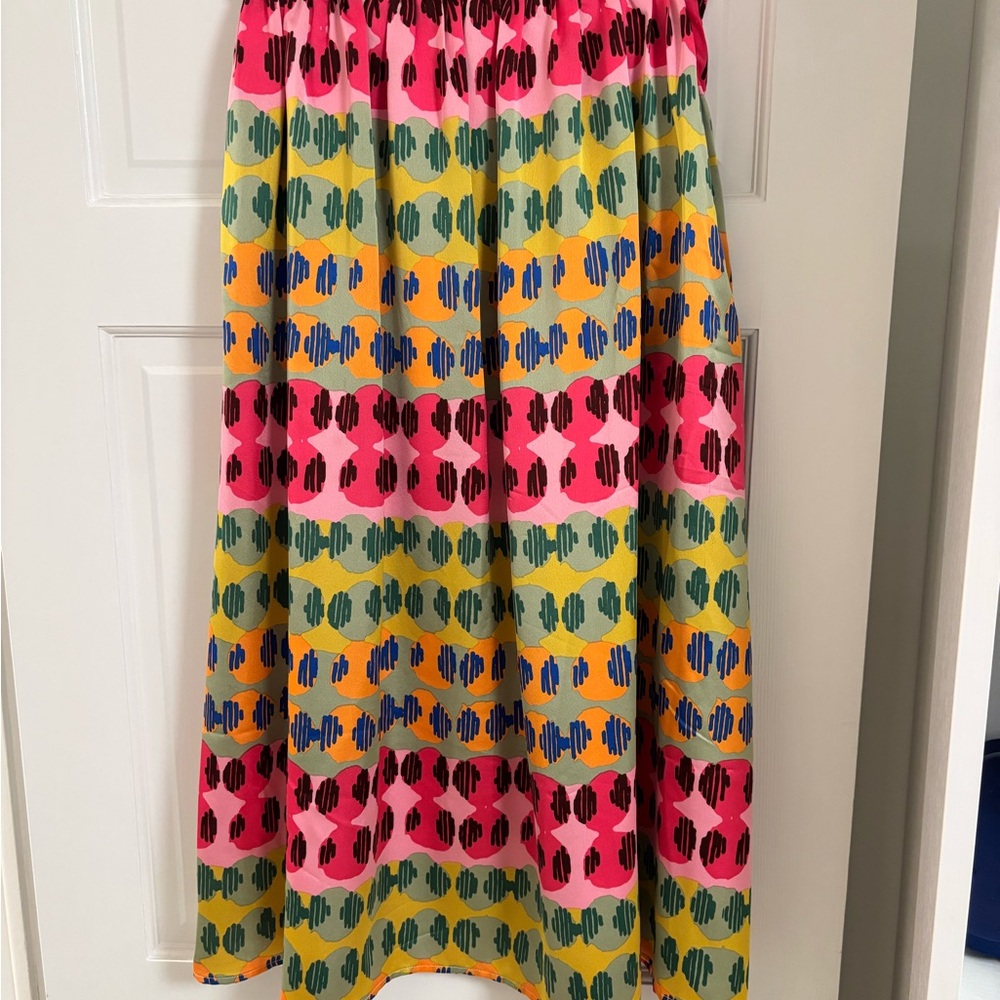 Avara-Colorful Patterned Women's Skirt